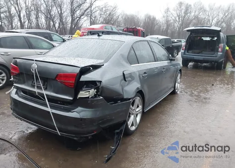 2017 Volkswagen Jetta Gli из США, поврежденный, VIN 3VW4T7AJ7HM408297